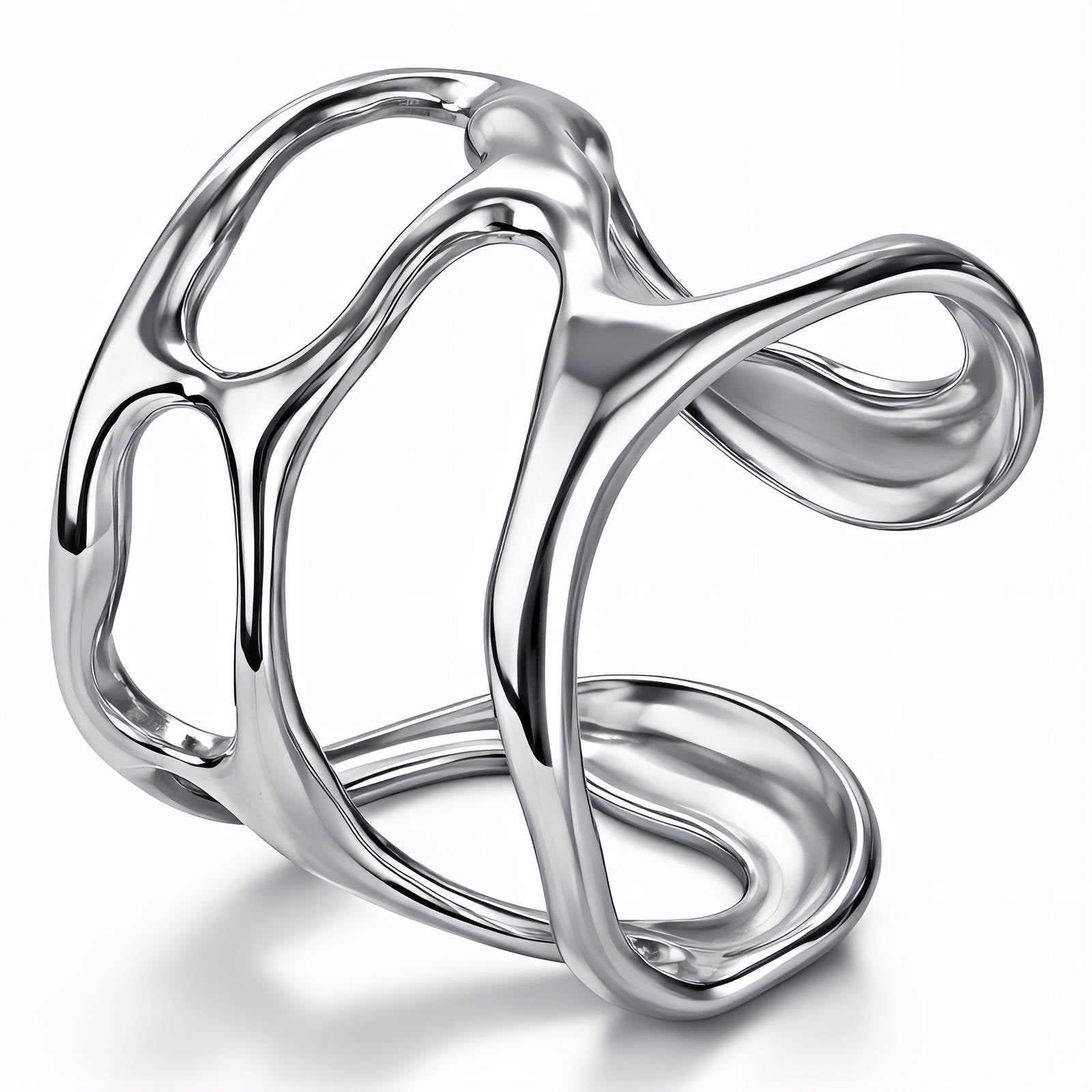 Flux Cuff- Silver