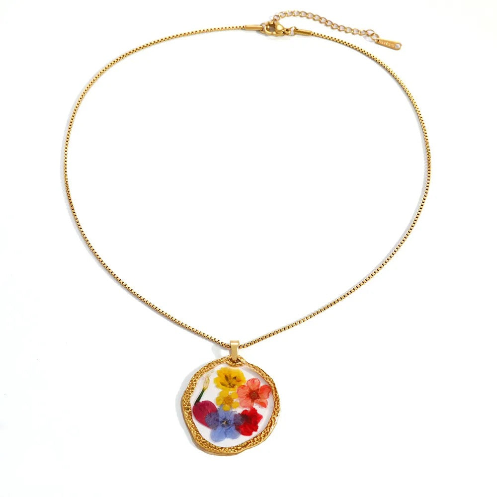 Floraison Necklace — Multicolour
