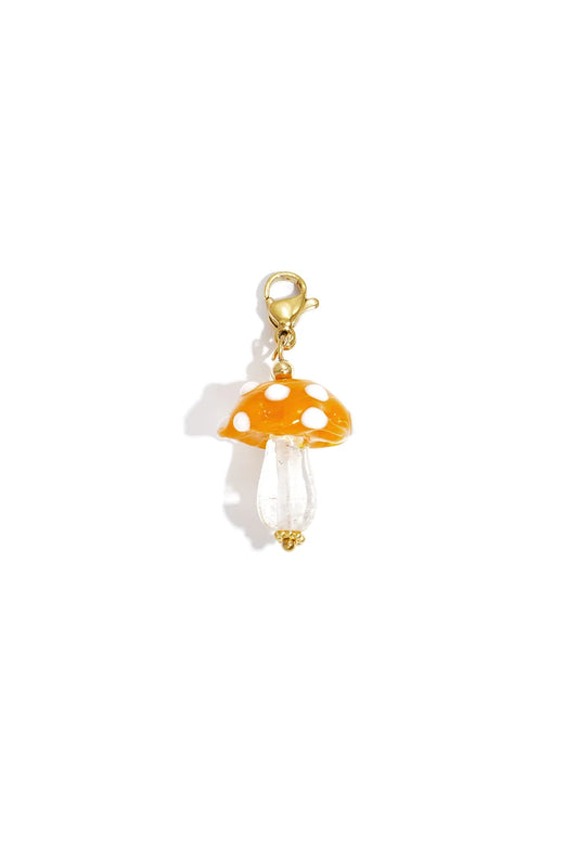 Mushroom-shaped charm