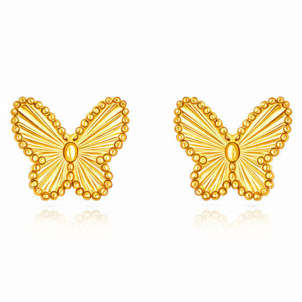 Filigrane Butterfly Earrings