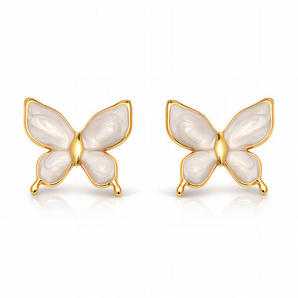 Nacré Butterfly Earrings